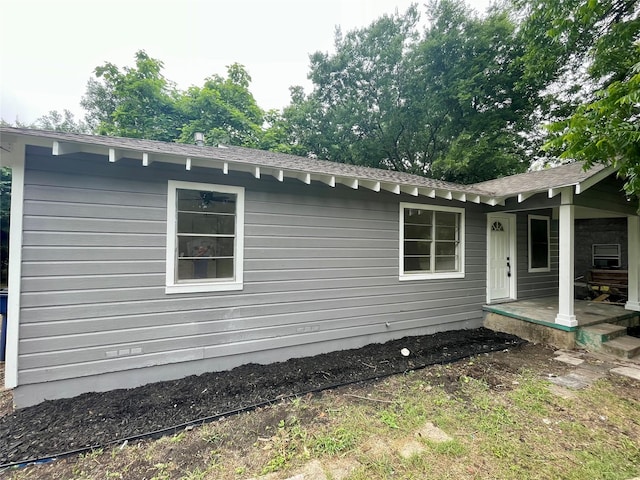 126 Stephens St, Waxahachie, TX 75165 - view of home's exterior with roof with shingles