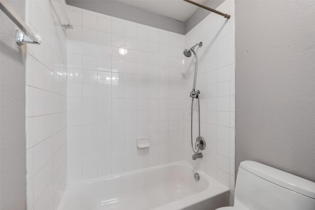 1503 E Collins Blvd, Wylie, TX 75098 - bathroom featuring toilet and bathing tub / shower combination