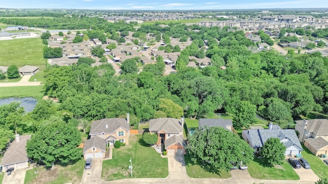 1908 Timberline Ln, Sherman, TX 75092 - aerial view of property and surrounding area featuring nearby suburban area