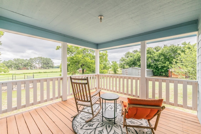 1503 County Road 705, Joshua, TX 76058 - view of deck