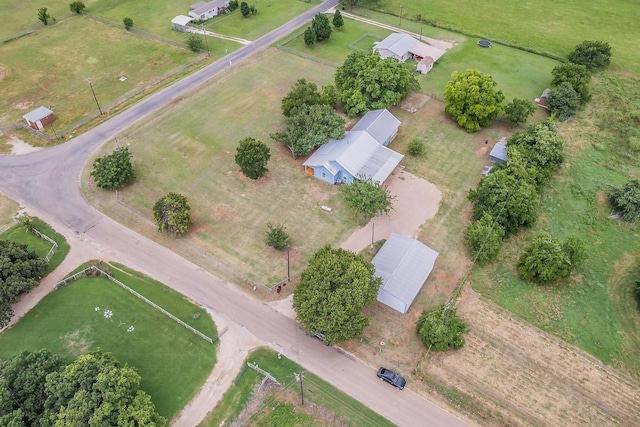 1503 County Road 705, Joshua, TX 76058 - aerial view of property and surrounding area with rural landscape