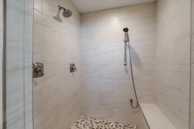 523 Contour Dr, Granite Shoals, TX 78654 - full bath featuring a tile shower