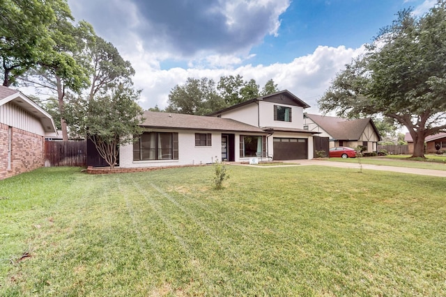 2003 Quincy Ct, Arlington, TX 76013 - view of front of property with concrete driveway, an attached garage, and brick siding
