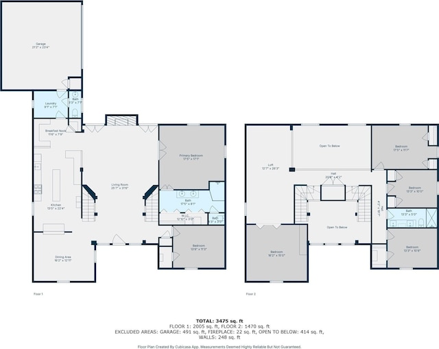 3313 Country Club Rd, Pantego, TX 76013 - view of home floor plan