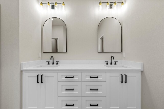 10917 Granada Dr, Waco, TX 76708 - bathroom featuring double vanity