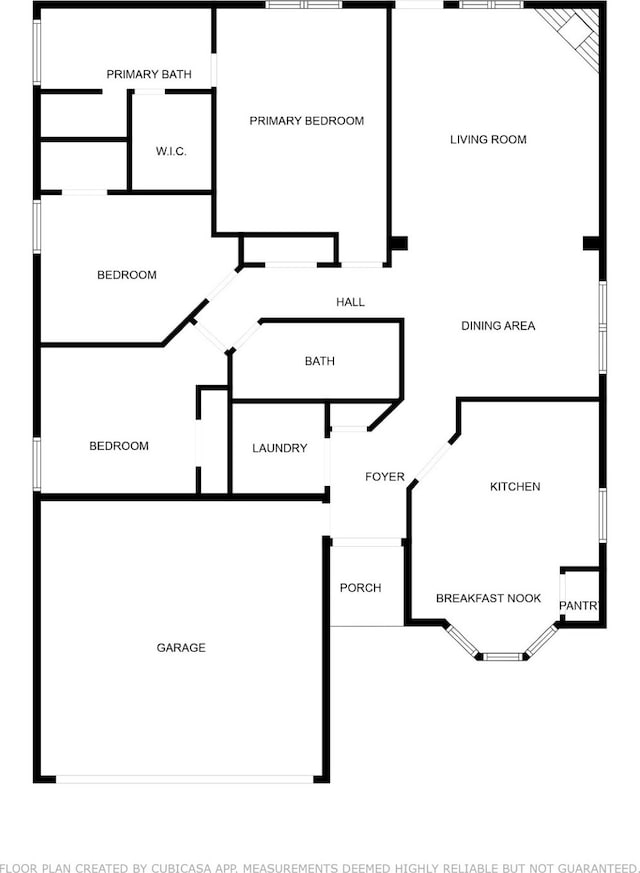 10325 Hogan Dr, Benbrook, TX 76126 - property floor plan