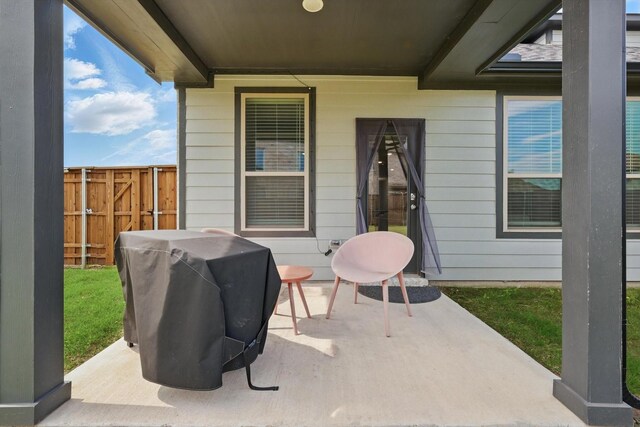 2321 Spring Side Dr, Royse City, TX 75189 - view of patio / terrace featuring a grill