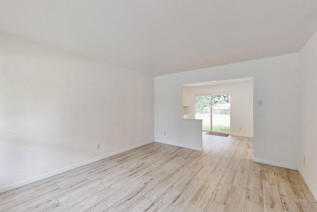 3558 La Prada Dr, Mesquite, TX 75150 - empty room with light wood-type flooring and baseboards