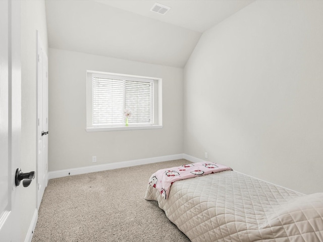 11716 Pistachio Trl, Fort Worth, TX 76108 - bedroom with carpet, lofted ceiling, and baseboards