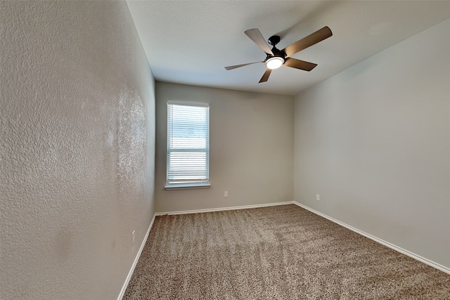 928 Dove Cv, Argyle, TX 76226 - unfurnished room featuring a ceiling fan, carpet flooring, and baseboards