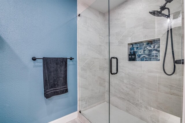 1316 Devonshire Ln, Mesquite, TX 75150 - bathroom with a stall shower