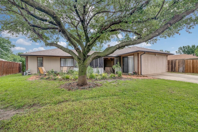 1316 Devonshire Ln, Mesquite, TX 75150 - view of front of property featuring driveway and a garage