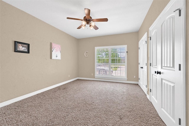30 Tananger Springs Dr, Denison, TX 75021 - carpeted empty room featuring a ceiling fan and baseboards
