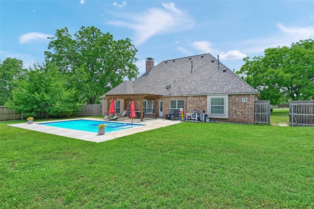 30 Tananger Springs Dr, Denison, TX 75021 - view of swimming pool featuring a patio area