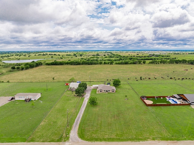 9390 Adams St, Terrell, TX 75160 - aerial view of sparsely populated area with agricultural land