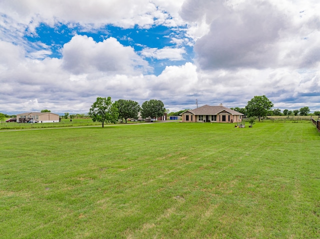 9390 Adams St, Terrell, TX 75160 - view of yard featuring a view of countryside
