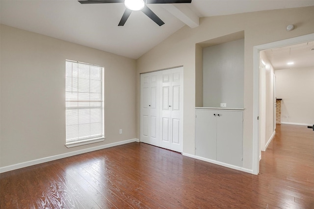 7013 Buttonwood Dr, Fort Worth, TX 76137 - unfurnished bedroom with wood finished floors, a closet, baseboards, and attic access