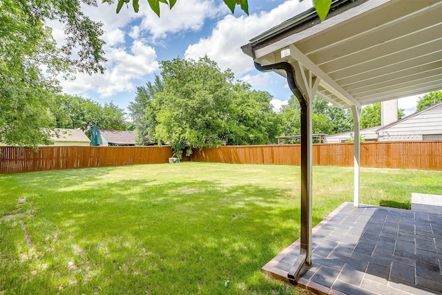 7013 Buttonwood Dr, Fort Worth, TX 76137 - view of yard featuring a patio
