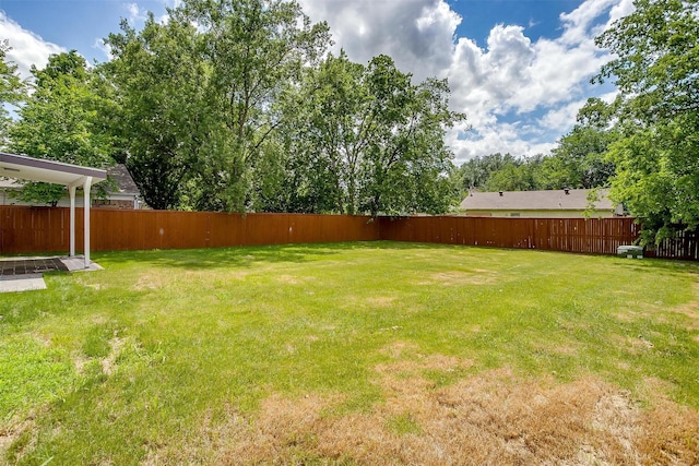 7013 Buttonwood Dr, Fort Worth, TX 76137 - view of yard