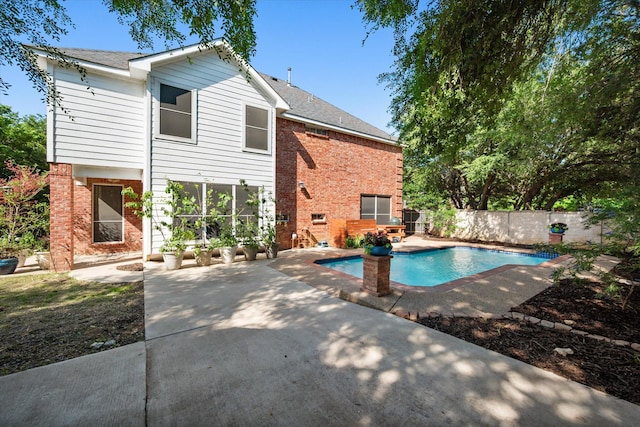 4710 Safe Harbour Dr, Arlington, TX 76016 - view of swimming pool with a patio area