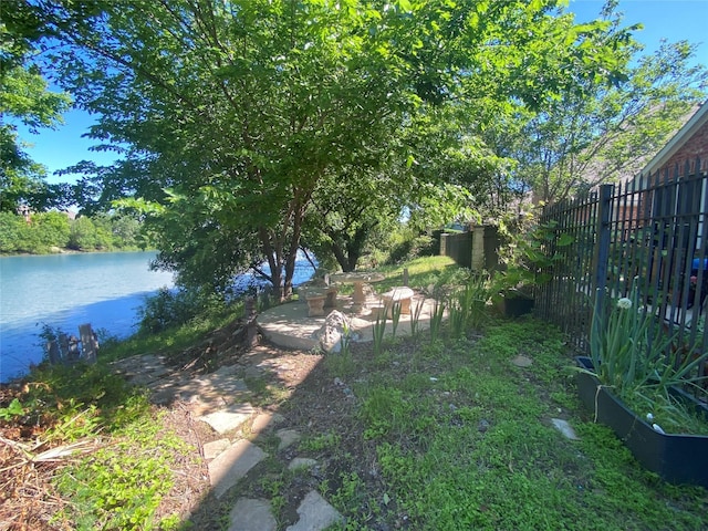 4710 Safe Harbour Dr, Arlington, TX 76016 - view of yard with a water view
