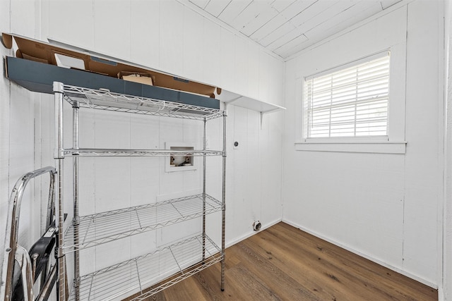 281 Private Road 612, Reagan, TX 76680 - spacious closet with wood finished floors