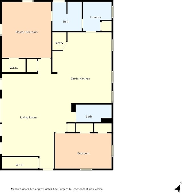 281 Private Road 612, Reagan, TX 76680 - view of property floor plan