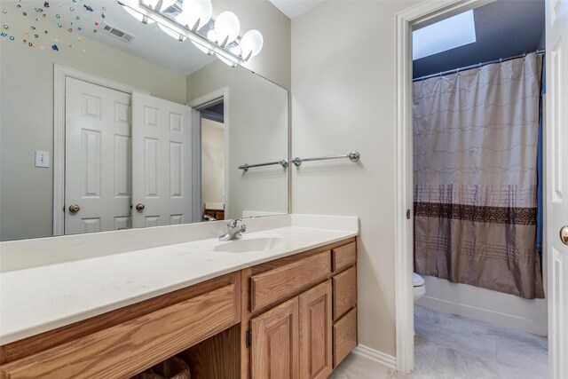 5891 Harmony Ranch Rd, Aubrey, TX 76227 - bathroom featuring vanity and toilet