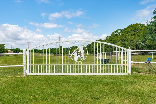 5891 Harmony Ranch Rd, Aubrey, TX 76227 - view of gate