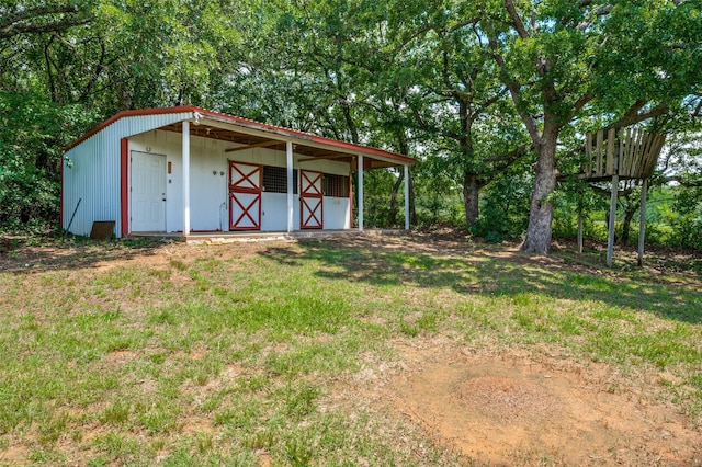 5891 Harmony Ranch Rd, Aubrey, TX 76227 - view of outdoor structure with an exterior structure