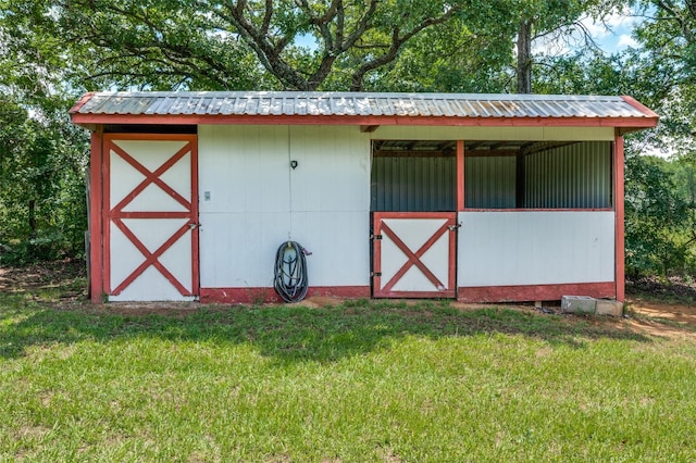 5891 Harmony Ranch Rd, Aubrey, TX 76227 - view of outdoor structure featuring an exterior structure