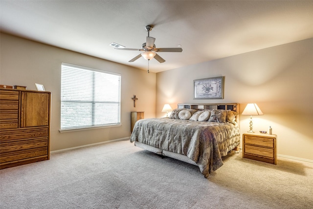 5321 Locust Dr, Mckinney, TX 75070 - carpeted bedroom featuring baseboards and ceiling fan