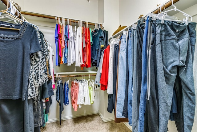 5321 Locust Dr, Mckinney, TX 75070 - walk in closet with carpet
