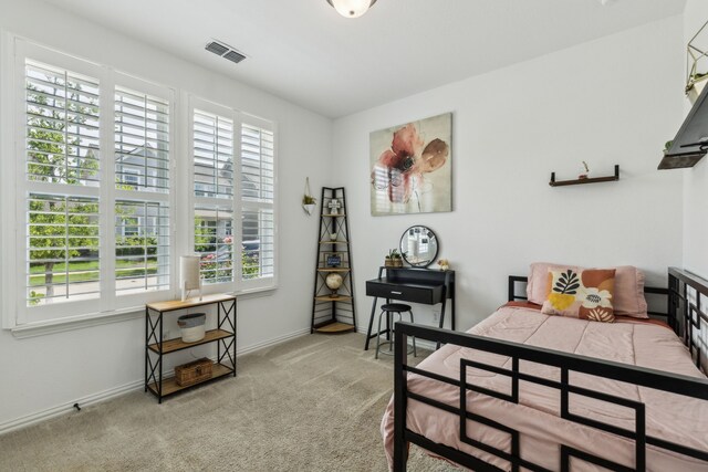 2516 Stella Ln, Northlake, TX 76247 - bedroom featuring multiple windows, carpet, and baseboards