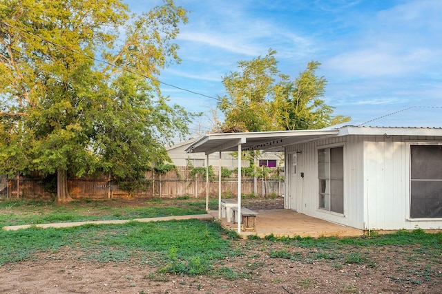 403 W China St, Brady, TX 76825 - view of yard with a patio