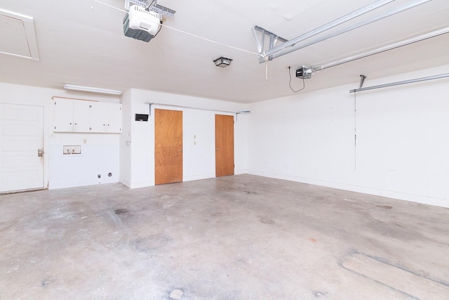 403 W China St, Brady, TX 76825 - garage with a garage door opener