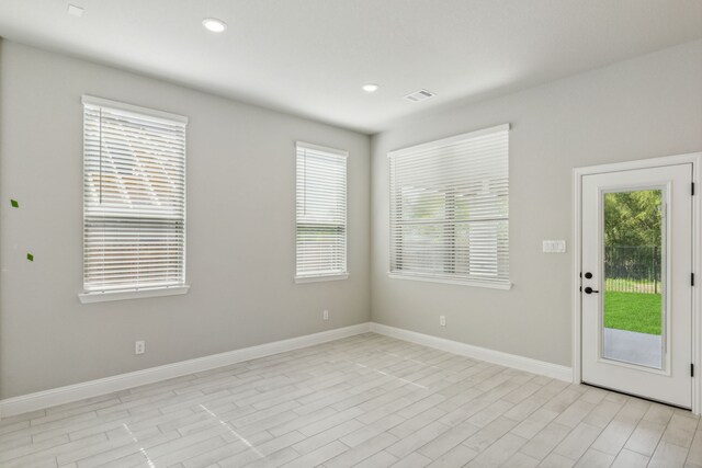 1105 Alaska, Forney, TX 75126 - spare room with baseboards and recessed lighting
