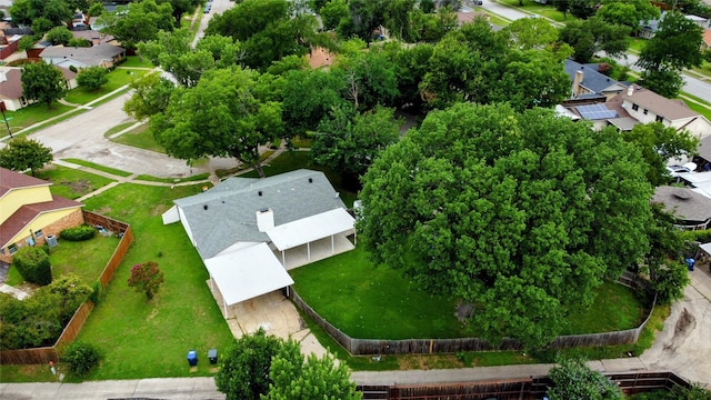 1803 Travis St, Garland, TX 75042 - aerial view of residential area