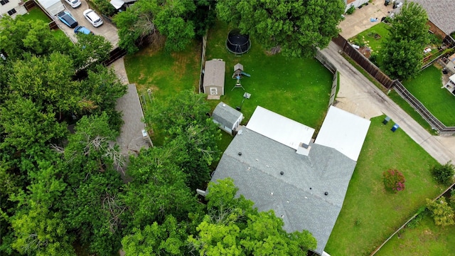 1803 Travis St, Garland, TX 75042 - drone / aerial view