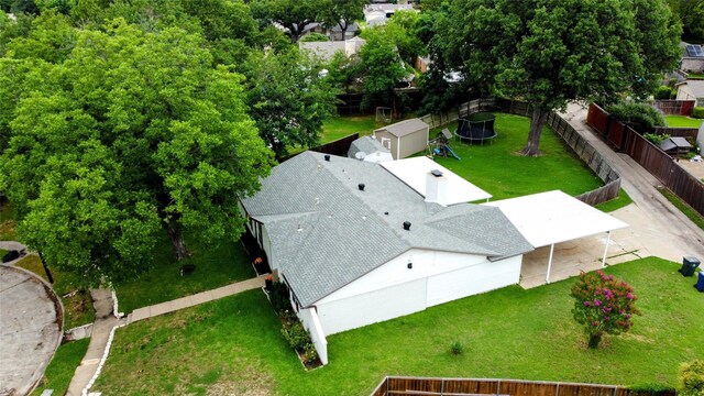 1803 Travis St, Garland, TX 75042 - aerial view