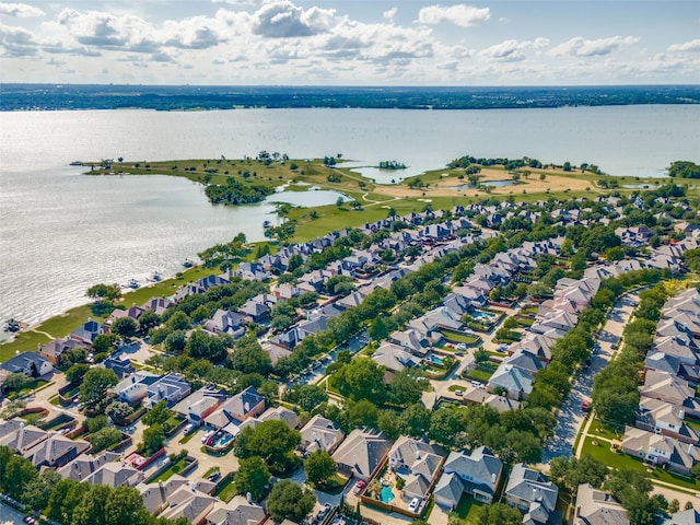 2345 Falls View Dr, Rockwall, TX 75087 - view of property location with a large body of water and nearby suburban area