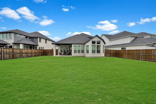 3580 Spruce Hills St, Frisco, TX 75033 - rear view of property with a patio