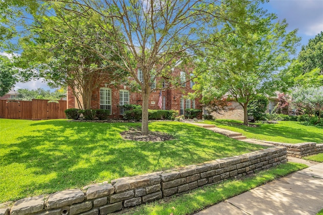 3712 Stockport Dr, Plano, TX 75025 - view of front of home with brick siding