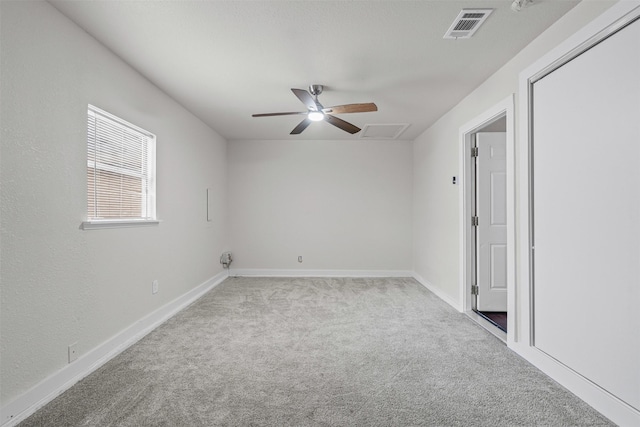 3154 Abbey Rd, Carrollton, TX 75007 - unfurnished room featuring carpet flooring, ceiling fan, and baseboards