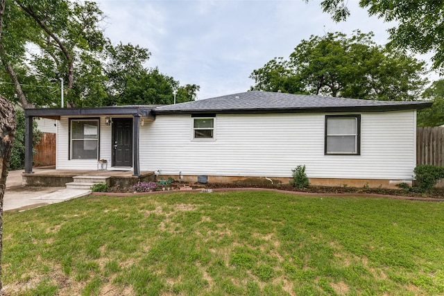 4332 Blackstone Dr, Fort Worth, TX 76114 - view of ranch-style home