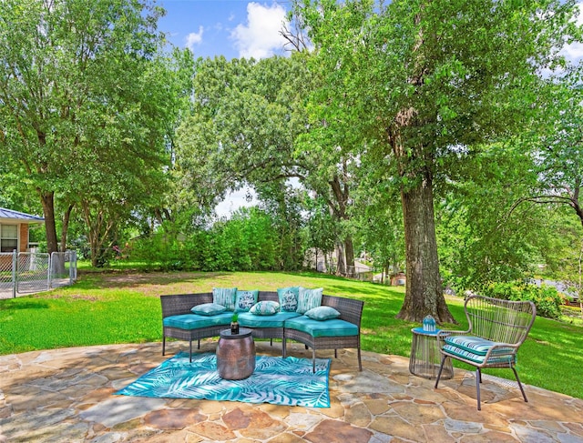 3614 Birdwell Dr, Tyler, TX 75701 - view of patio with outdoor lounge area