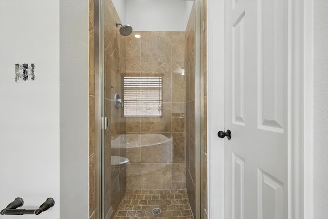 237 Cedar Crest Dr, Justin, TX 76247 - bathroom featuring a shower stall