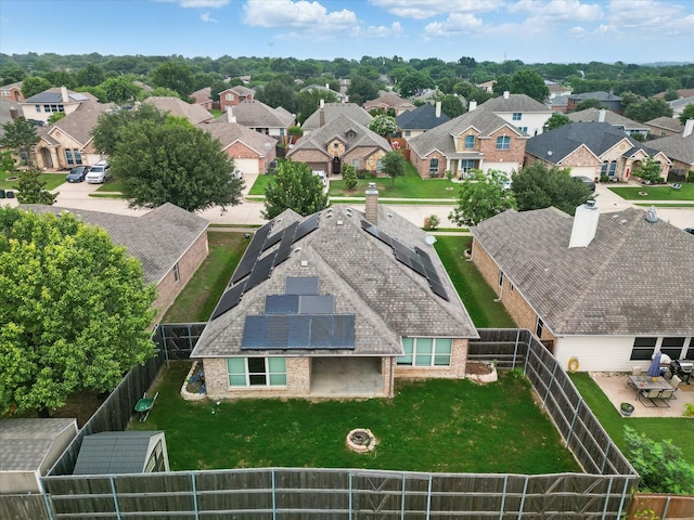 237 Cedar Crest Dr, Justin, TX 76247 - aerial perspective of suburban area