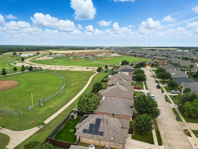 237 Cedar Crest Dr, Justin, TX 76247 - aerial perspective of suburban area