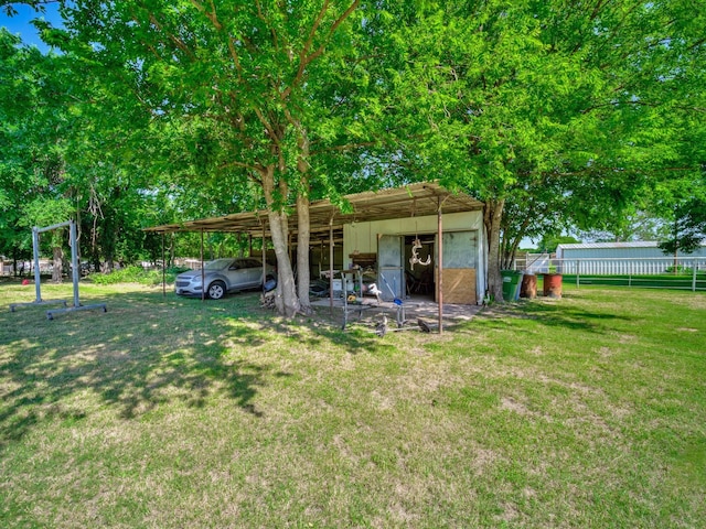 291 County Road 4858, Newark, TX 76071 - view of green lawn